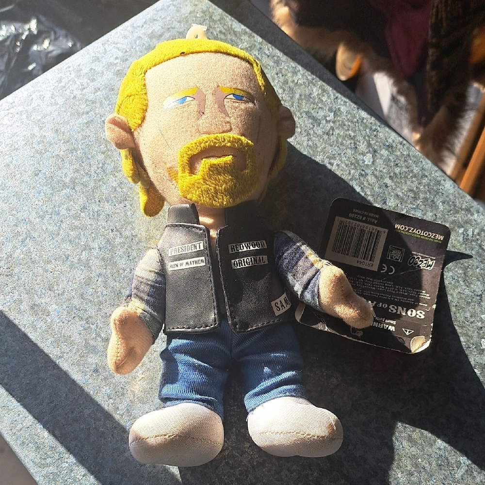 Jax Teller. SONS OF ANARCY. Mezco Plush
